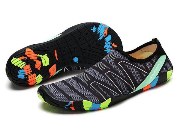 SKINFOX Beachrunner GJ253 szary rozmiar 28-42 buty kąpielowe buty plażowe buty na deskę SUP
